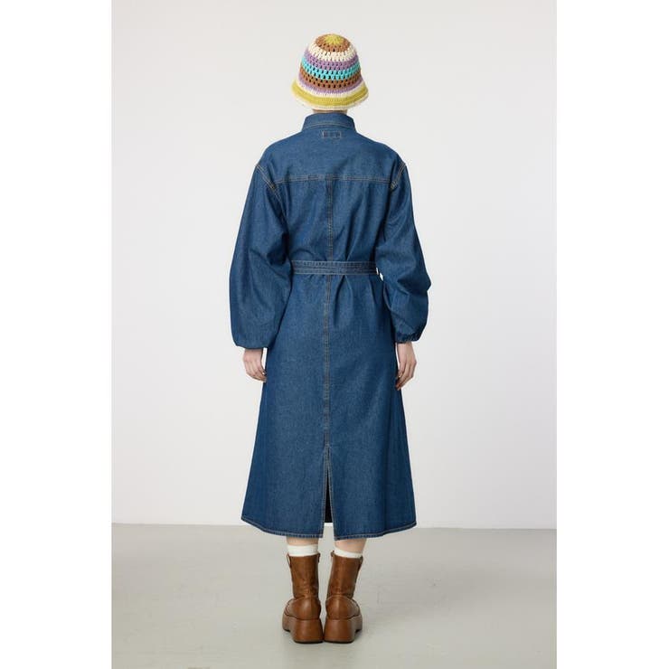 デニムフレアマキシワンピース | RODEO CROWNS WIDE BOWL | 詳細画像13 