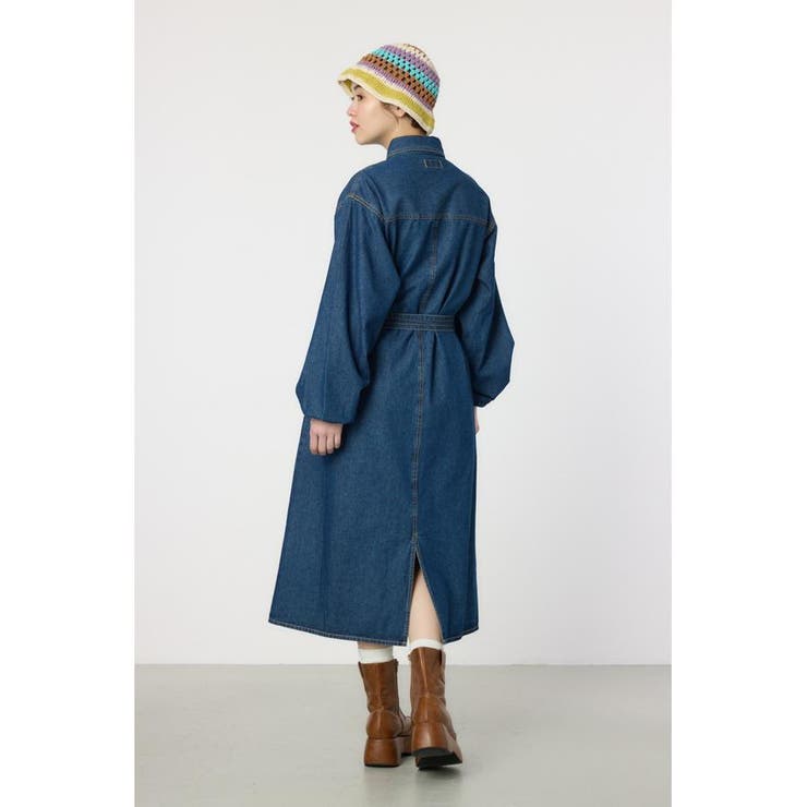 デニムフレアマキシワンピース | RODEO CROWNS WIDE BOWL | 詳細画像8 