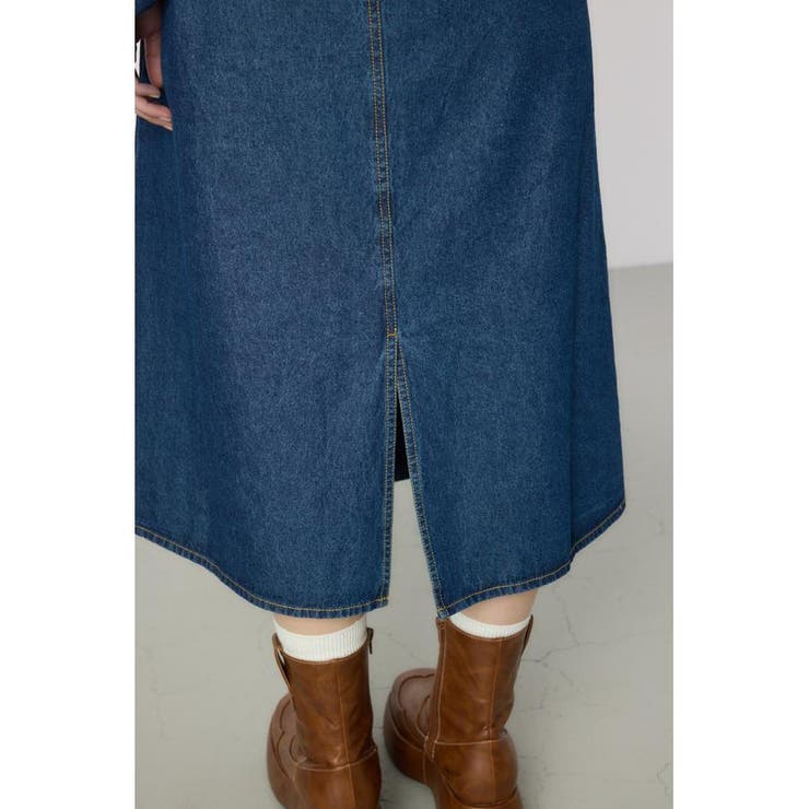 デニムフレアマキシワンピース | RODEO CROWNS WIDE BOWL | 詳細画像19 