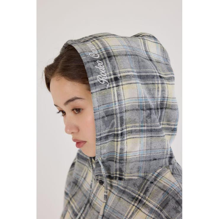 ヴィンテージチェックフードシャツ | RODEO CROWNS WIDE BOWL | 詳細画像12 