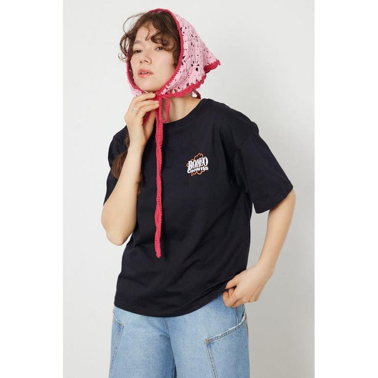 Flower Bloom Embroidery Tシャツ | RODEO CROWNS WIDE BOWL | 詳細画像8 