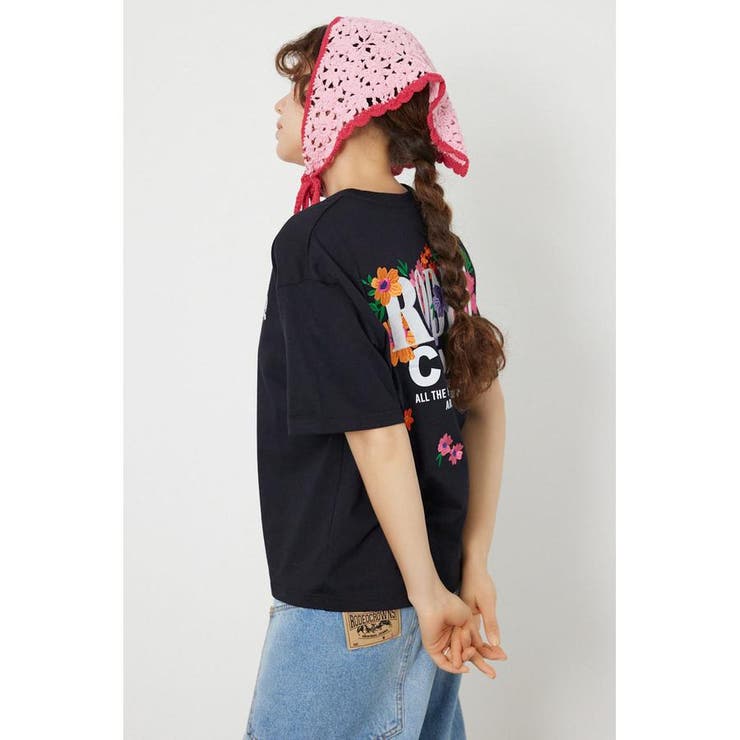 Flower Bloom Embroidery Tシャツ | RODEO CROWNS WIDE BOWL | 詳細画像9 