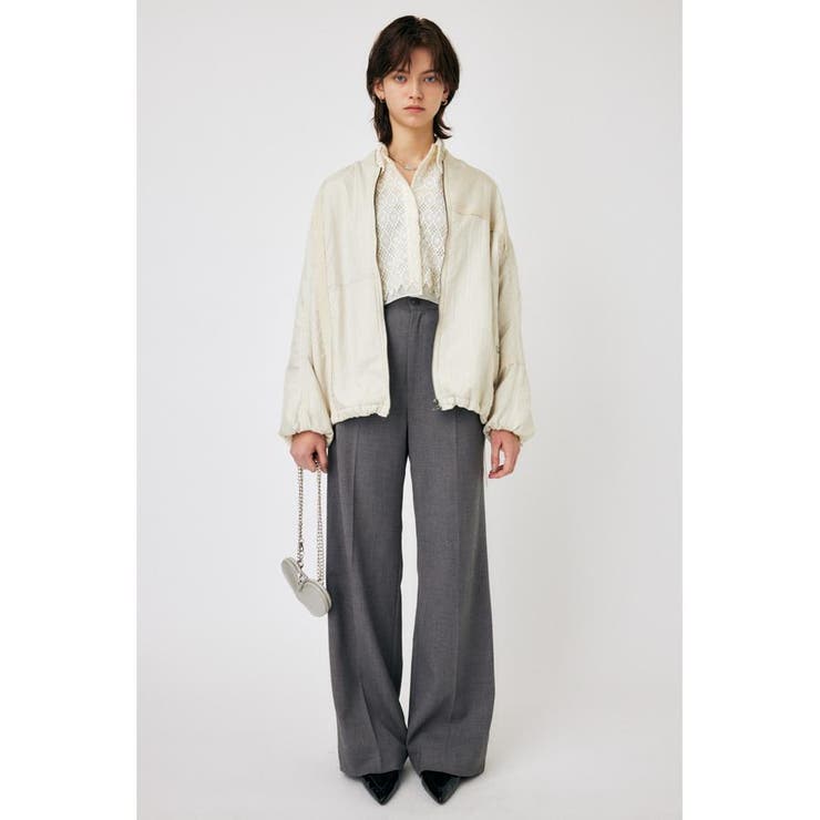 GRY | CENTER PRESS FLARE パンツ | MOUSSY OUTLET