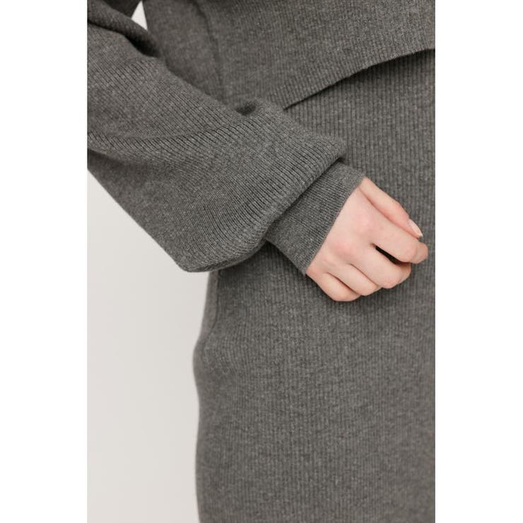 BIG COLLOR ZIP UP 2P ショートワンピース | SLY OUTLET | 詳細画像25 
