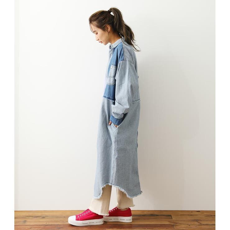 2WAYデニムシャツワンピース[品番：BJLW0018250]｜RODEO CROWNS WIDE 