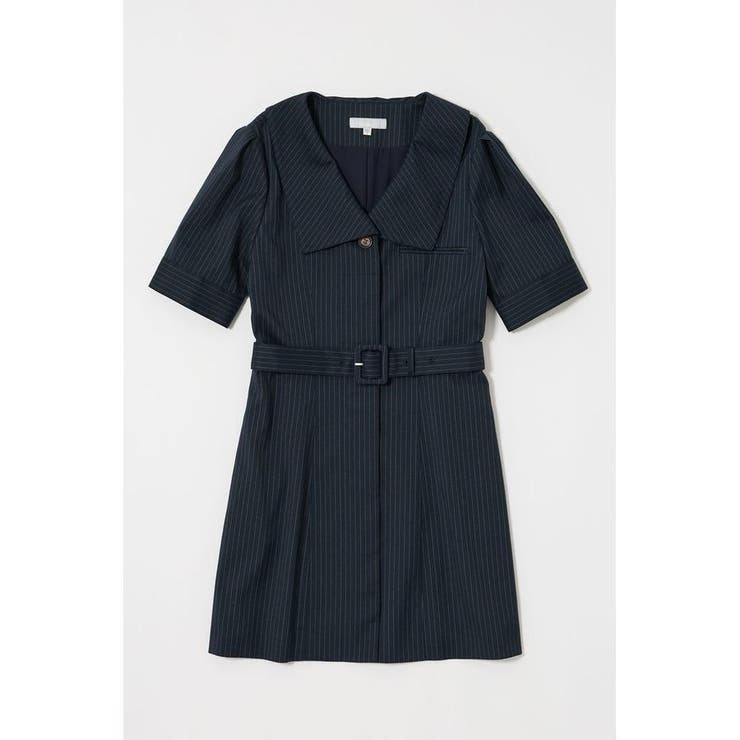 BIG COLLAR MINI ドレス | MOUSSY OUTLET | 詳細画像18 