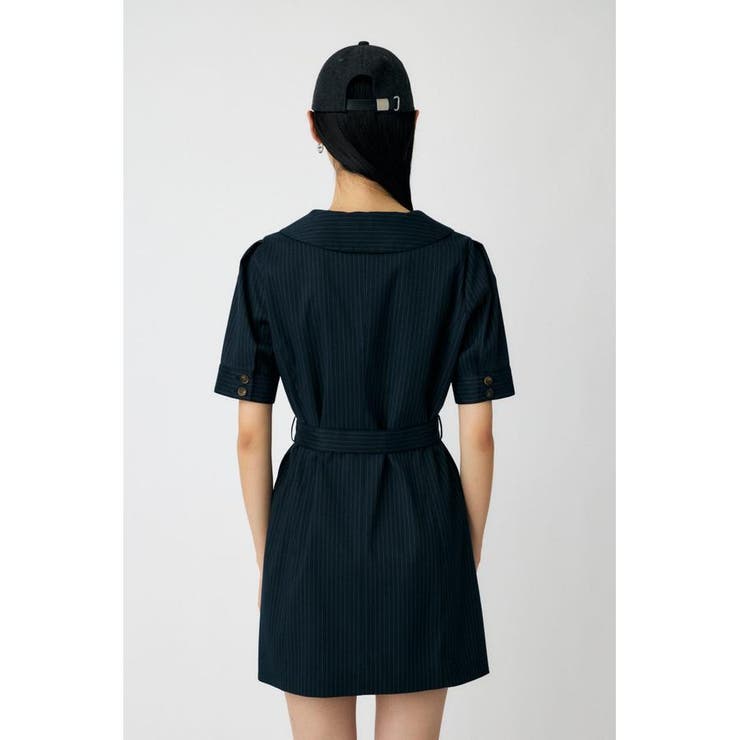 BIG COLLAR MINI ドレス | MOUSSY OUTLET | 詳細画像11 