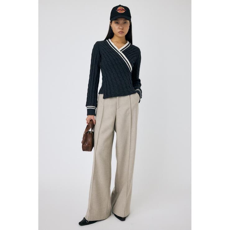 CABLE LINE ニット | MOUSSY OUTLET | 詳細画像9 