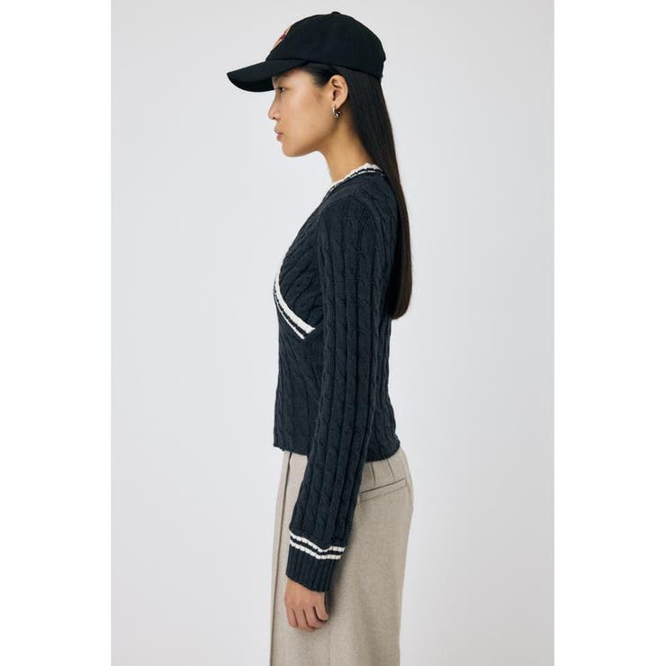 CABLE LINE ニット | MOUSSY OUTLET | 詳細画像14 