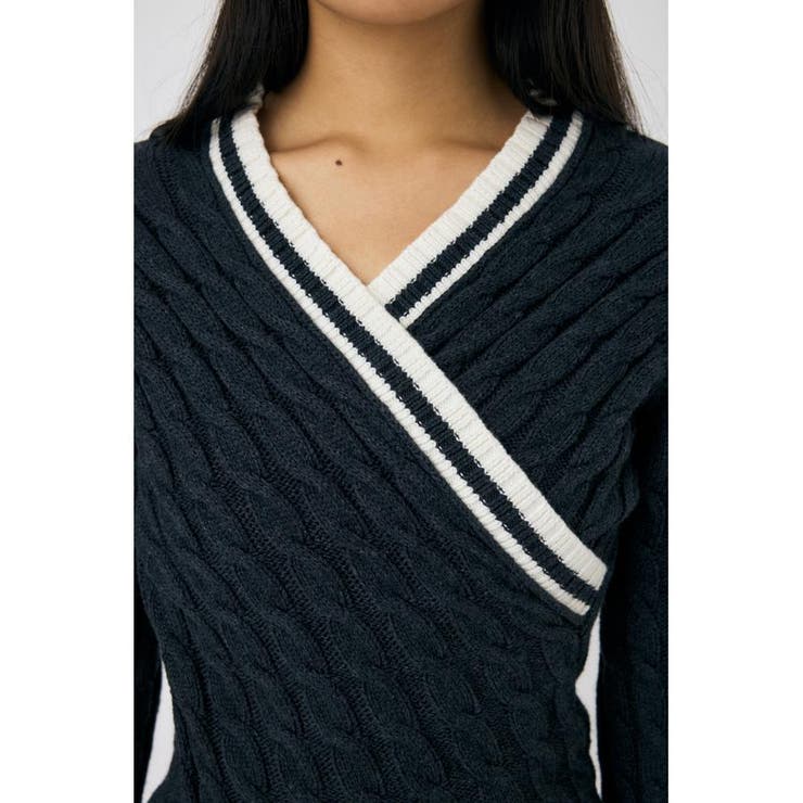 CABLE LINE ニット | MOUSSY OUTLET | 詳細画像16 