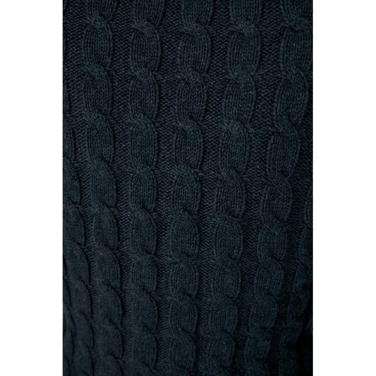 CABLE LINE ニット | MOUSSY OUTLET | 詳細画像19 