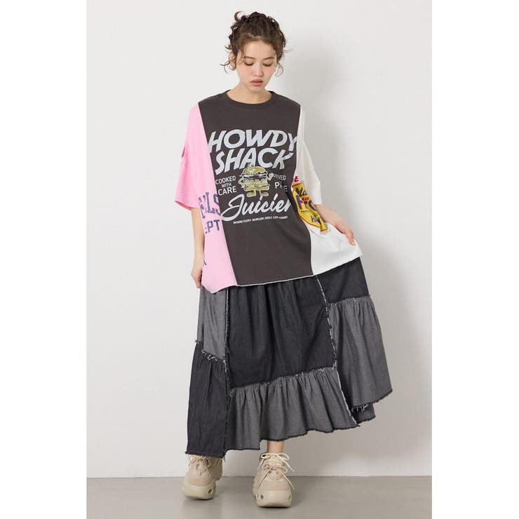 カスタムオープンショルダーTシャツ | RODEO CROWNS WIDE BOWL | 詳細画像12 