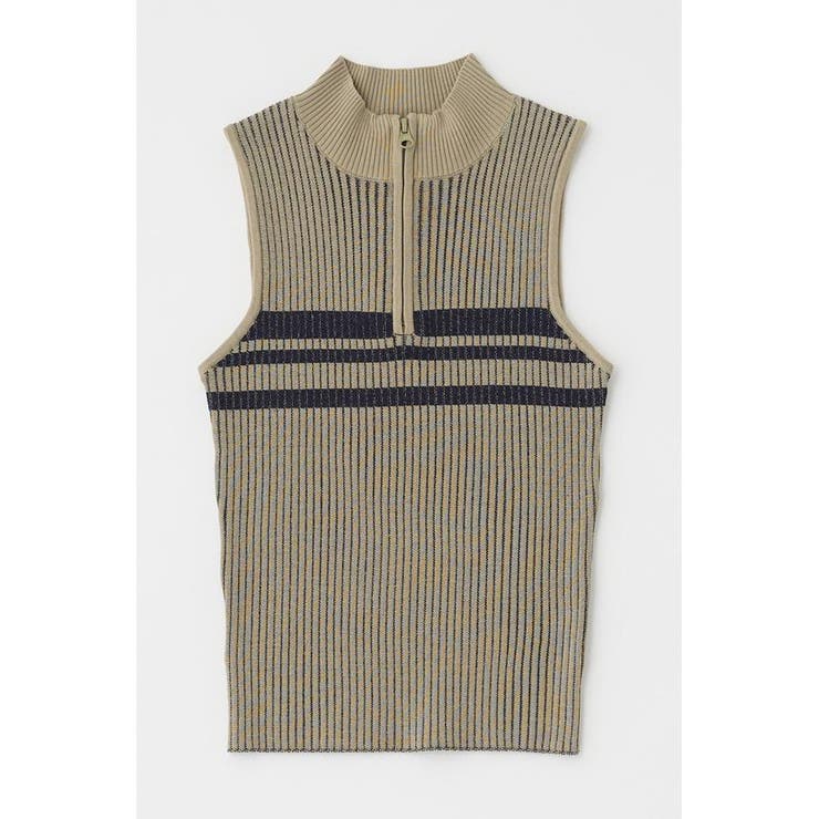 MOCK NECK ハーフジップトップス | MOUSSY OUTLET | 詳細画像17 