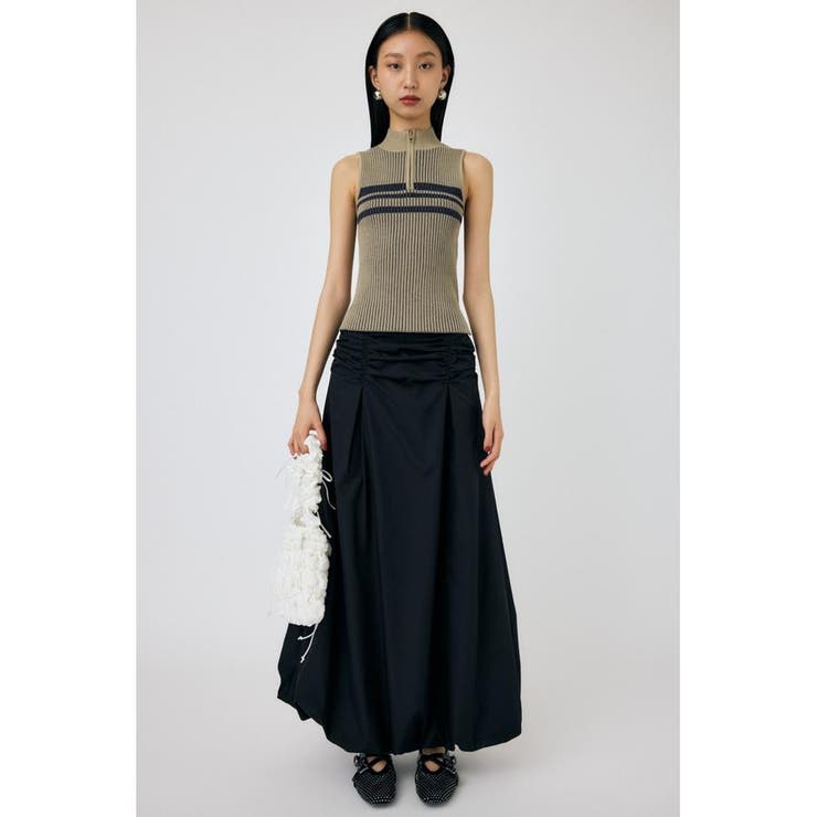 MOCK NECK ハーフジップトップス | MOUSSY OUTLET | 詳細画像10 