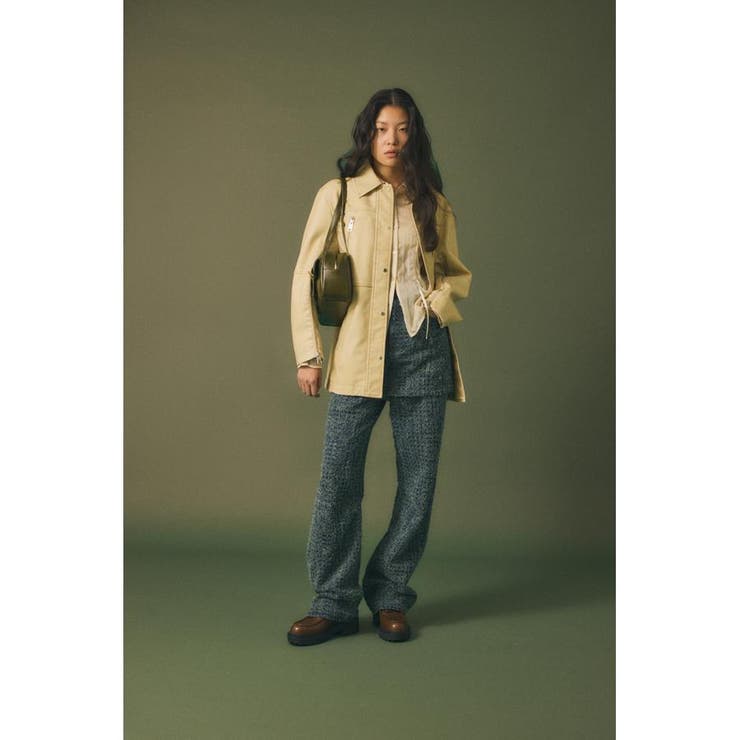 LACY TAPE シアーシャツ | MOUSSY OUTLET | 詳細画像1 