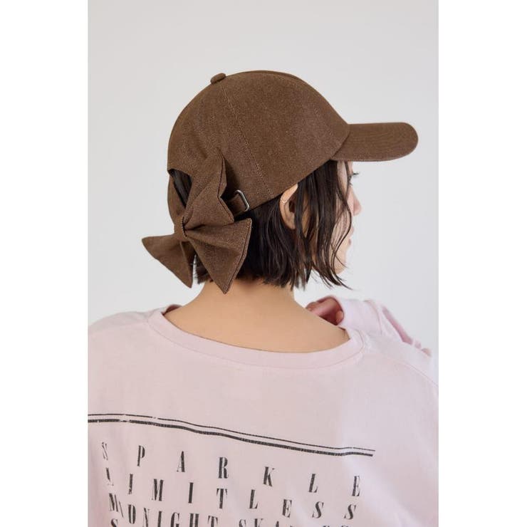 BRN | デニムリボンキャップ | RODEO CROWNS WIDE BOWL