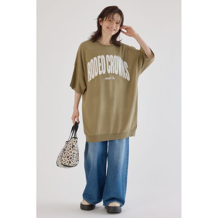 CURVE LOGOコンビニットワンピース | RODEO CROWNS WIDE BOWL | 詳細画像23 