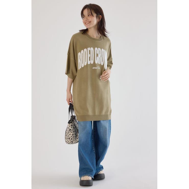 CURVE LOGOコンビニットワンピース | RODEO CROWNS WIDE BOWL | 詳細画像24 