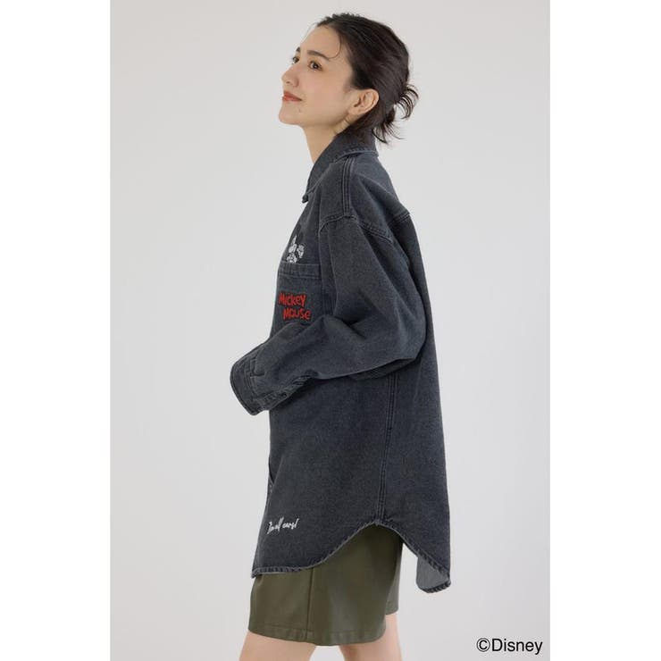 （ミッキー）DENIMシャツ | RODEO CROWNS WIDE BOWL | 詳細画像1 