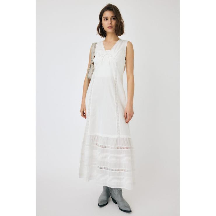 WHT | LACE LONG ドレス | MOUSSY OUTLET