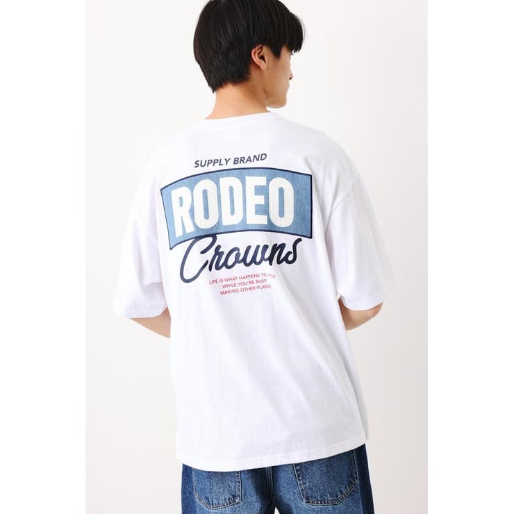 メンズデニムアップリケTシャツ[品番：BJLW0025567]｜RODEO