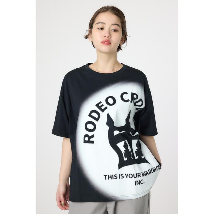 クラウン ハーフトーン Tシャツ | RODEO CROWNS WIDE BOWL | 詳細画像7 