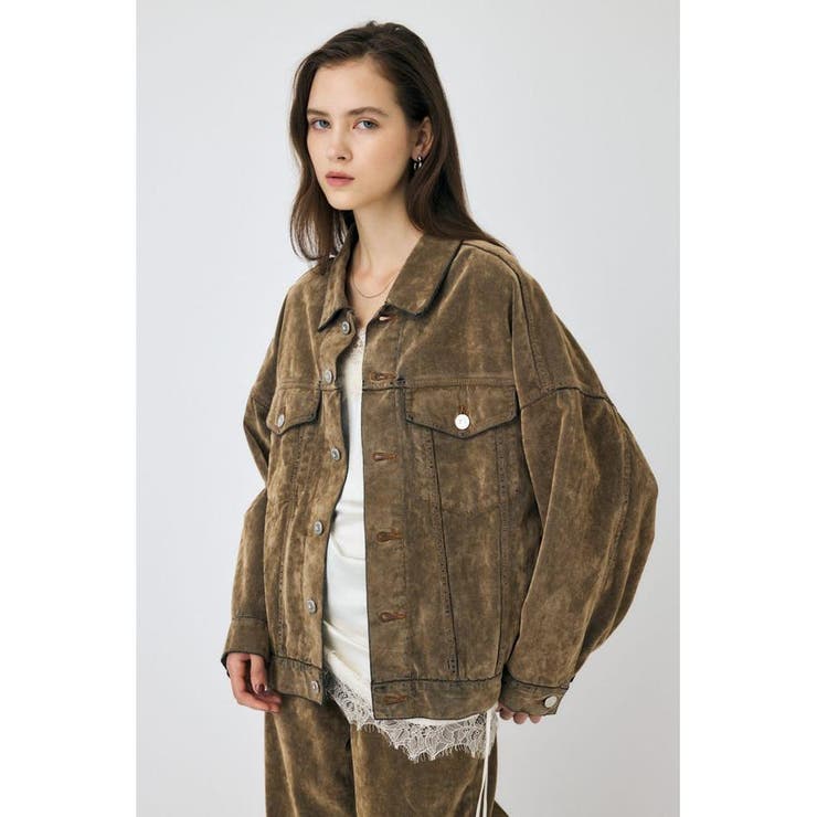 BEG | OVERSIZED CORDUROY ジャケット | MOUSSY OUTLET