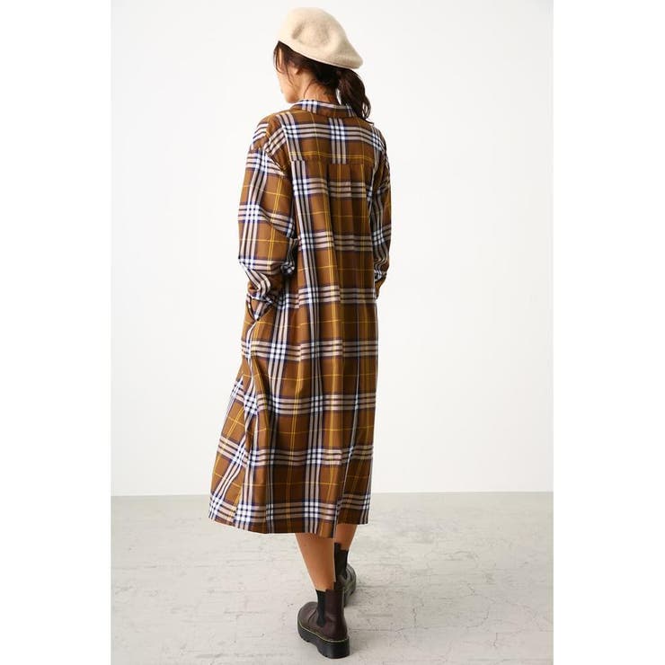 チェック ロング ワンピース | RODEO CROWNS WIDE BOWL | 詳細画像9 