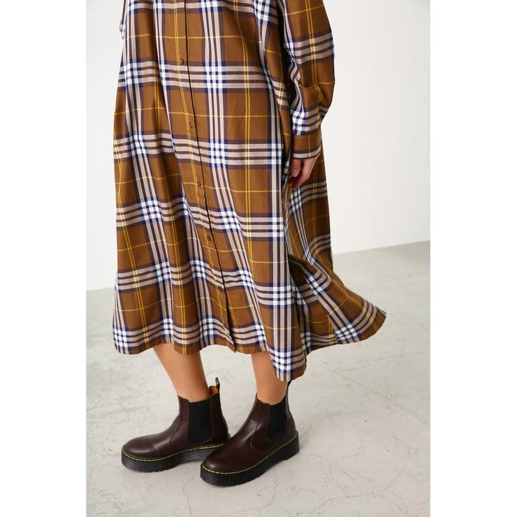 チェック ロング ワンピース | RODEO CROWNS WIDE BOWL | 詳細画像13 