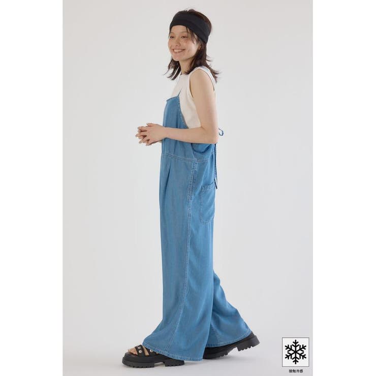 クールデニムリボンサロペット | RODEO CROWNS WIDE BOWL | 詳細画像10 