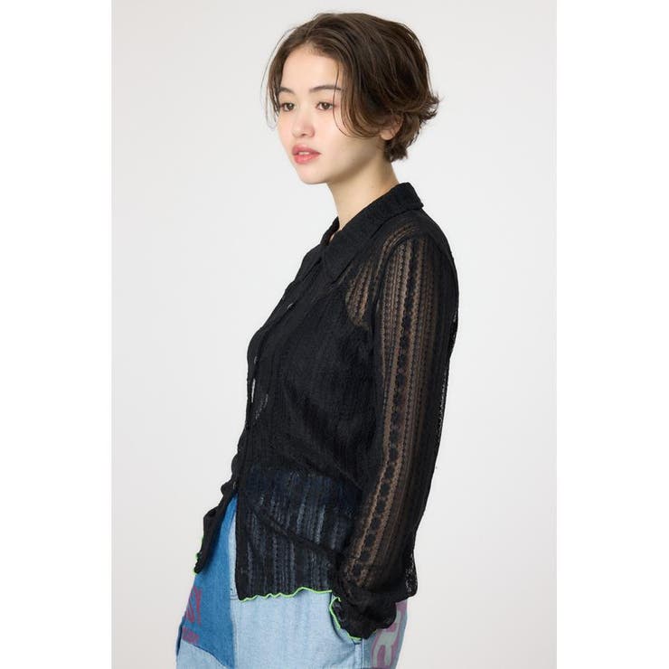 POINT COLOR シアーシャツ | RODEO CROWNS WIDE BOWL | 詳細画像15 