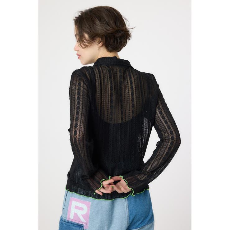 POINT COLOR シアーシャツ | RODEO CROWNS WIDE BOWL | 詳細画像16 