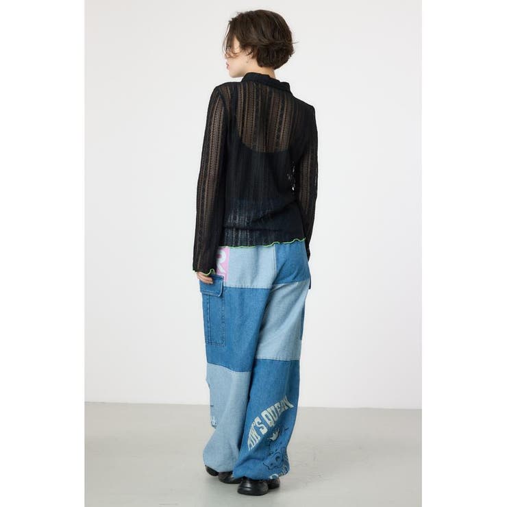 POINT COLOR シアーシャツ | RODEO CROWNS WIDE BOWL | 詳細画像18 