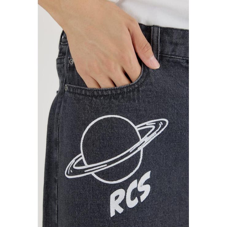 ラクガキバミューダデニムパンツ | RODEO CROWNS WIDE BOWL | 詳細画像12 