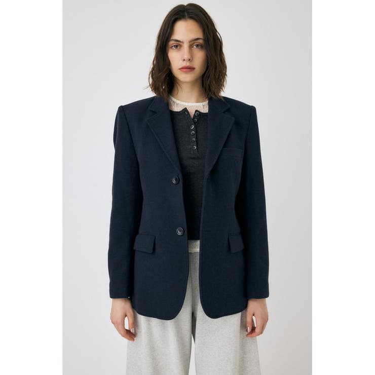 D/NVY3 | BACK TUCK ジャケット | MOUSSY OUTLET