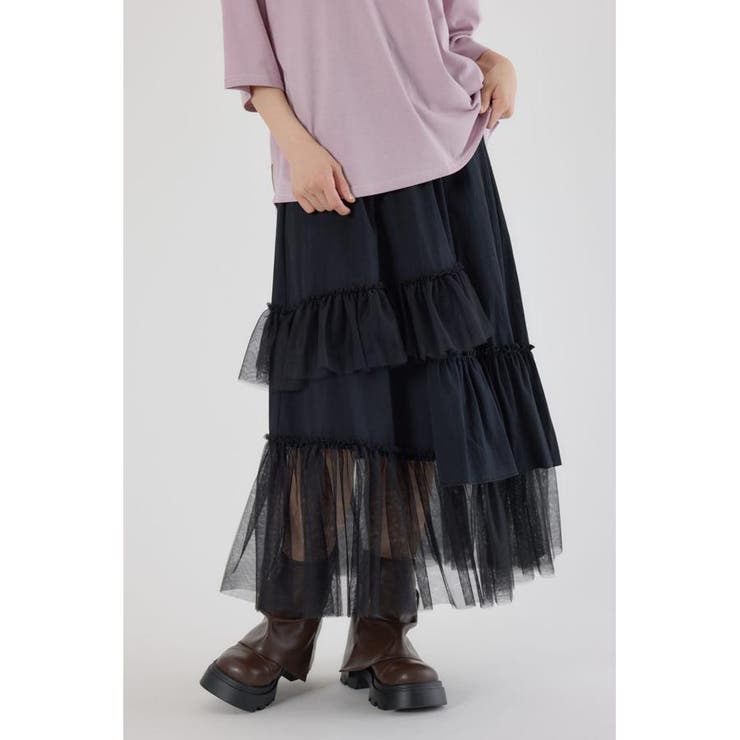 ランダムティアードスカート | RODEO CROWNS WIDE BOWL | 詳細画像7 