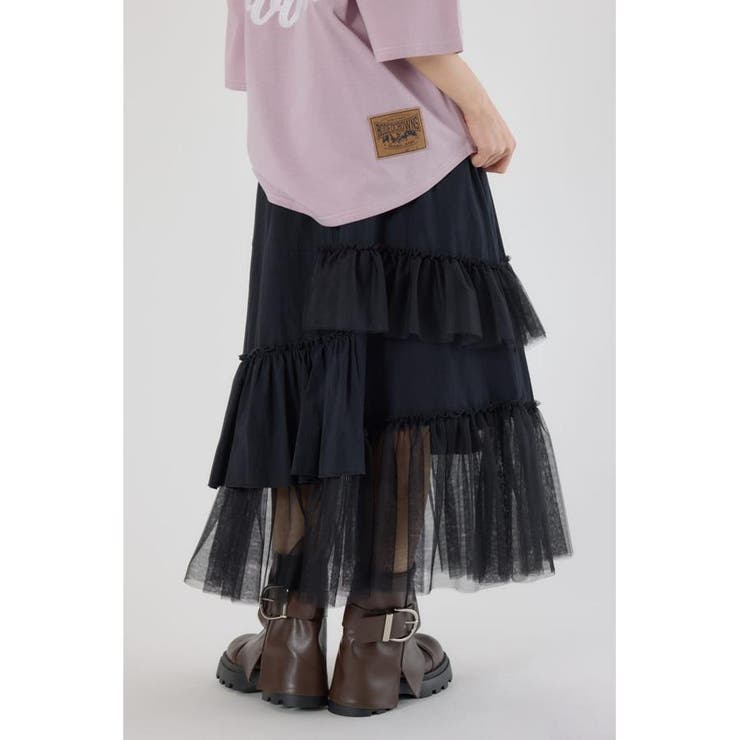 ランダムティアードスカート | RODEO CROWNS WIDE BOWL | 詳細画像10 