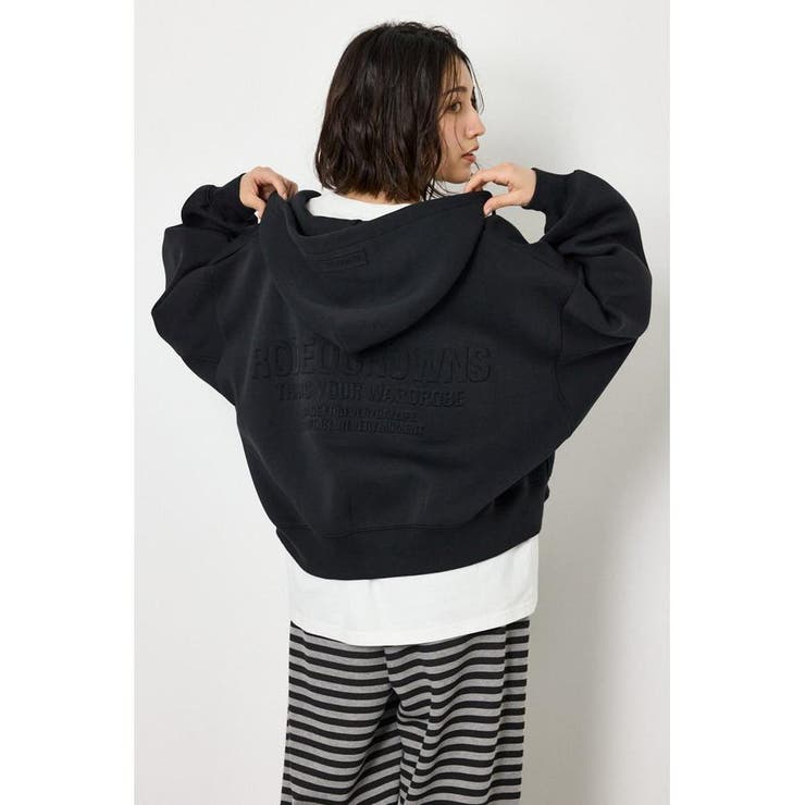 エンボス W-ZIP ショート パーカー | RODEO CROWNS WIDE BOWL | 詳細画像2 