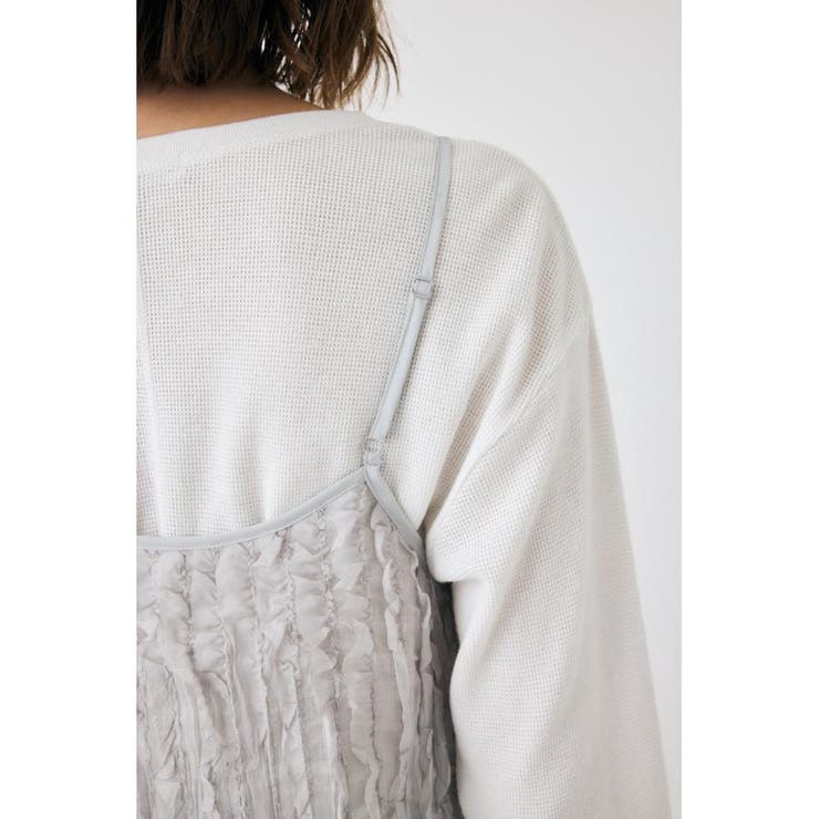 SHEER FRILL キャミドレス | MOUSSY OUTLET | 詳細画像14 