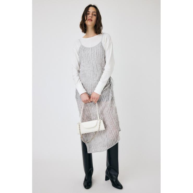 SHEER FRILL キャミドレス | MOUSSY OUTLET | 詳細画像7 