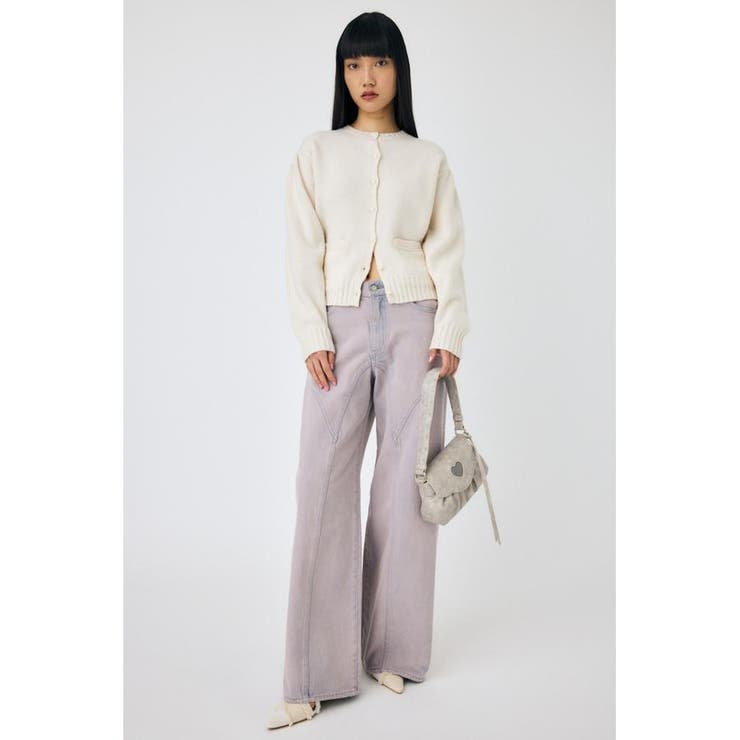 BUTTON UP ニットカーディガン | MOUSSY OUTLET | 詳細画像2 