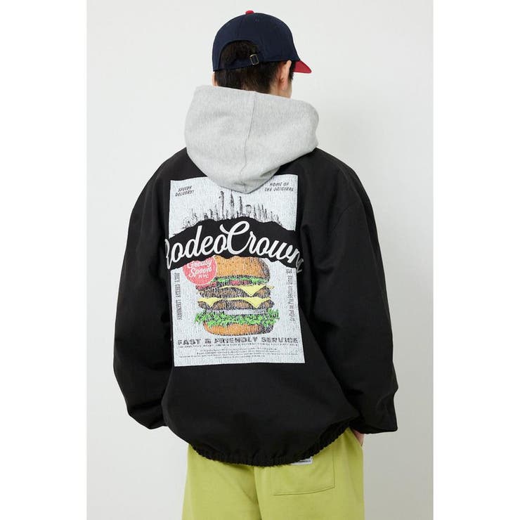 BLK | CRACKコーチジャケット | RODEO CROWNS WIDE BOWL