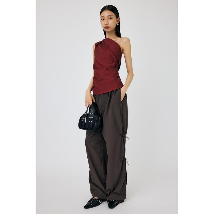 PLAID ONE SHOULDER ブラウス | MOUSSY OUTLET | 詳細画像17 