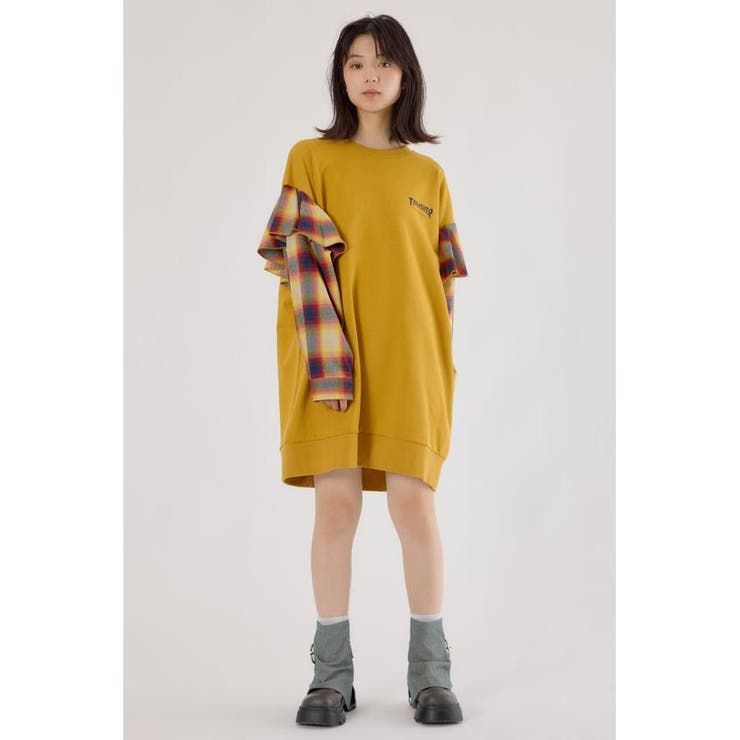 (THRASHER) リメイクスウェットワンピース | RODEO CROWNS WIDE BOWL | 詳細画像12 