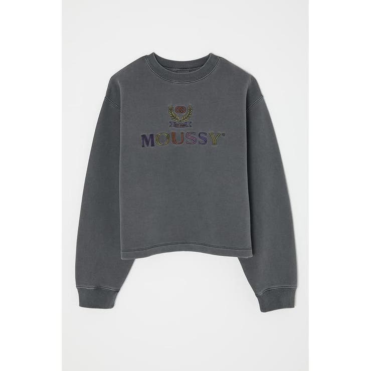 MOUSSY EMBLEM OVERDYE プルオーバー[品番：BJLW0022081]｜MOUSSY  OUTLET（マウジーアウトレット）のレディースファッション通販｜SHOPLIST（ショップリスト）