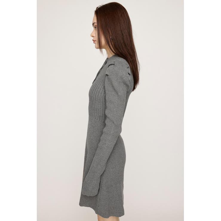 TUCK SLEEVE FLARE KNIT ショートワンピース | SLY OUTLET | 詳細画像17 