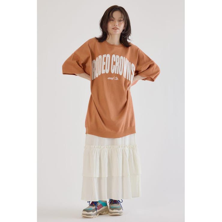 CURVE LOGOコンビニットワンピース | RODEO CROWNS WIDE BOWL | 詳細画像15 