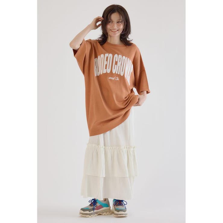 CURVE LOGOコンビニットワンピース | RODEO CROWNS WIDE BOWL | 詳細画像16 