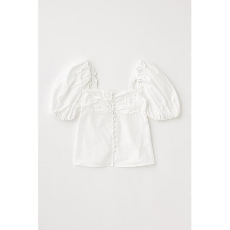 OPEN NECK GATHER ブラウス | MOUSSY OUTLET | 詳細画像1 