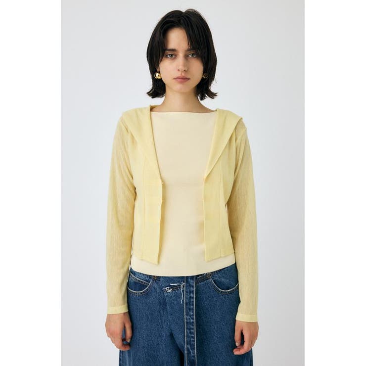 SHEER CUT フーディ | MOUSSY OUTLET | 詳細画像5 